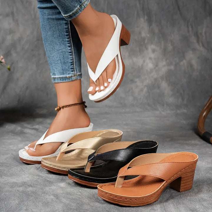 Serena | Orthopedic Comfort Slippers with Ergonomic Heel 8