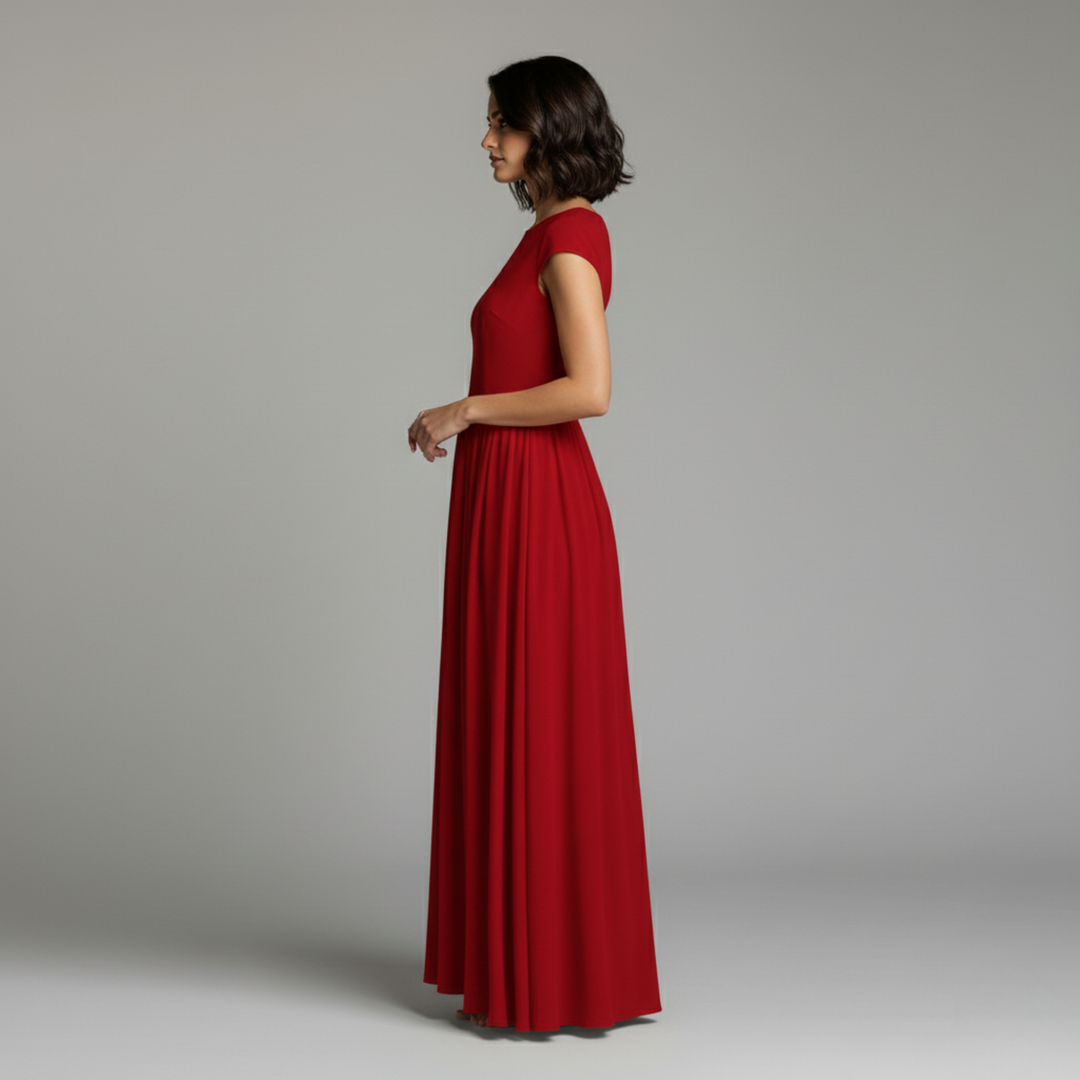Serena | Women’s Elegant Flowing Maxi Dress 8