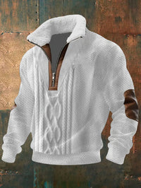 Leon | Warm And Stylish Men's High Collar Sweater