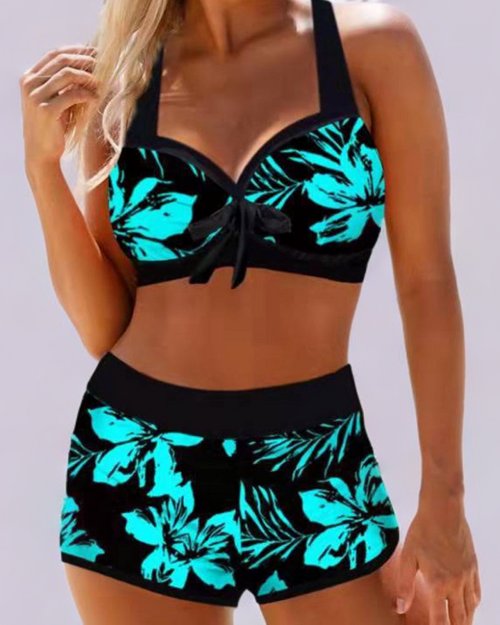 Sienna | Elegant Floral Print One Piece Swimsuit for Women - Comfortable & Timeless Summer Style 0