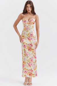 Mila | Breathable & Floral Wedding Guest Dress