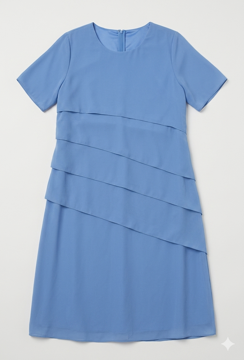 Sophia | Elegant And Airy Summer Chiffon Dress 8