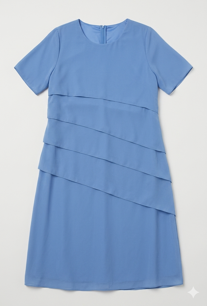 Sophia | Elegant And Airy Summer Chiffon Dress 8