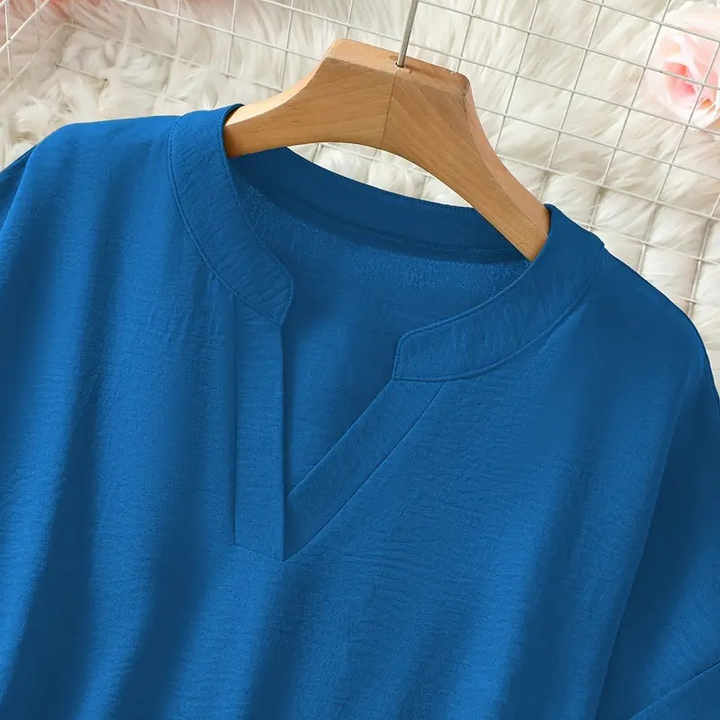 Sophie | Blouse V-Neck Loose Fit Airy Summer Tops for Women 7