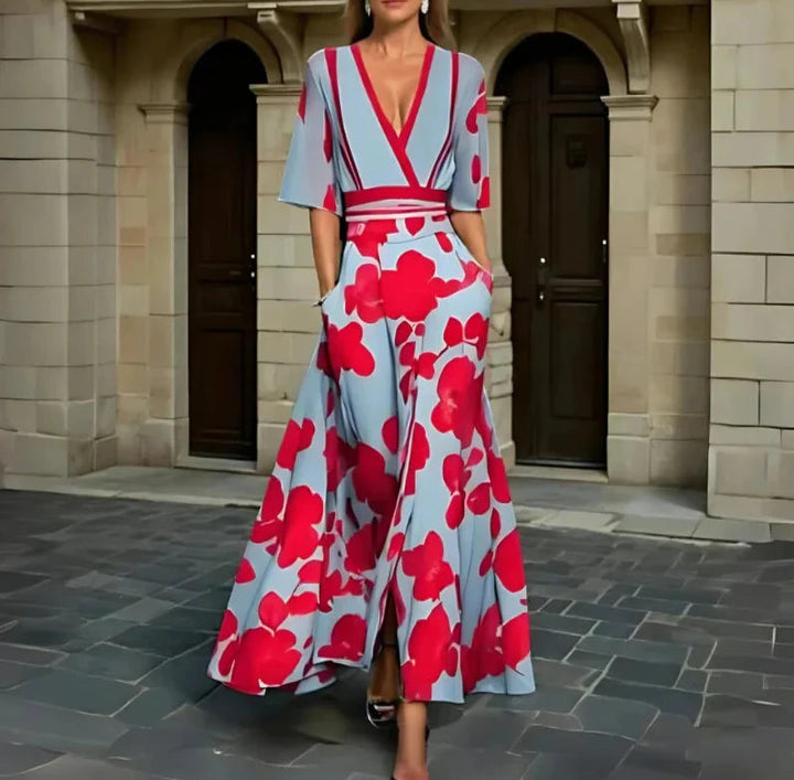 Sophie | Elegant Floral Summer Dress – Perfect for Formal or Casual Occasions 2
