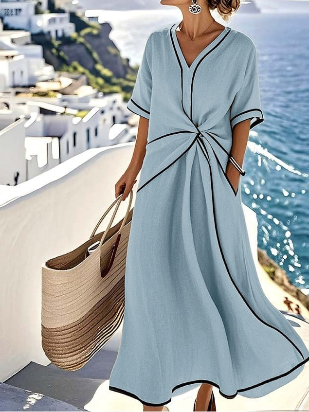 Sophie | Flattering White Maxi Dress - Elegant & Comfortable Long Dress for Women 0