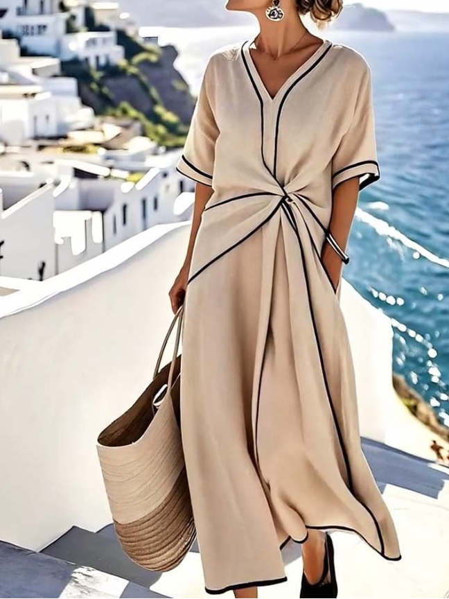 Sophie | Flattering White Maxi Dress - Elegant & Comfortable Long Dress for Women 1