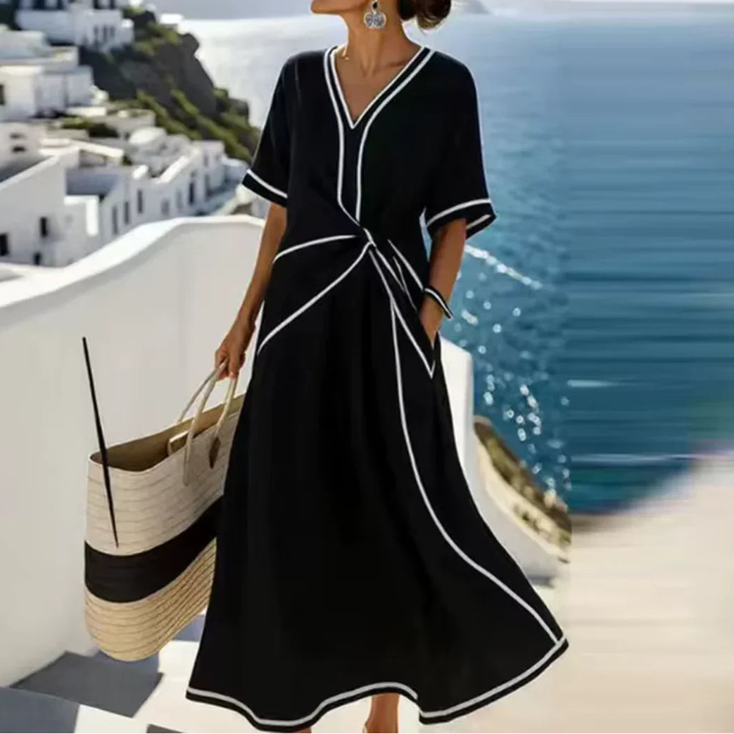 Sophie | Flattering White Maxi Dress - Elegant & Comfortable Long Dress for Women 4