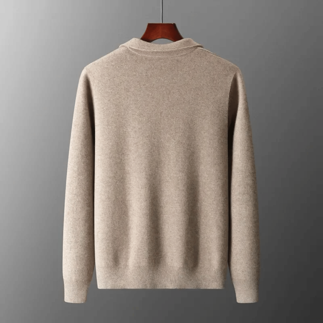 Spencer | Classic cashmere knit sweater 5