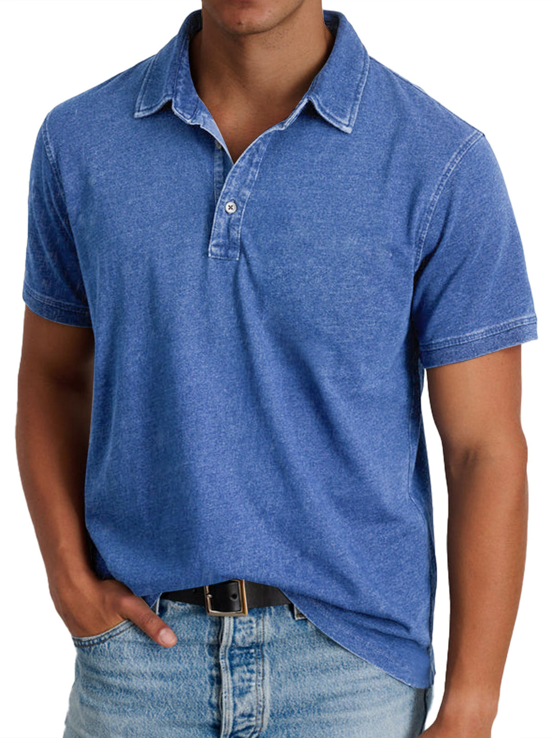 Spencer | Mens Polo Shirts Classic Fit Elegant Cotton Blend 0