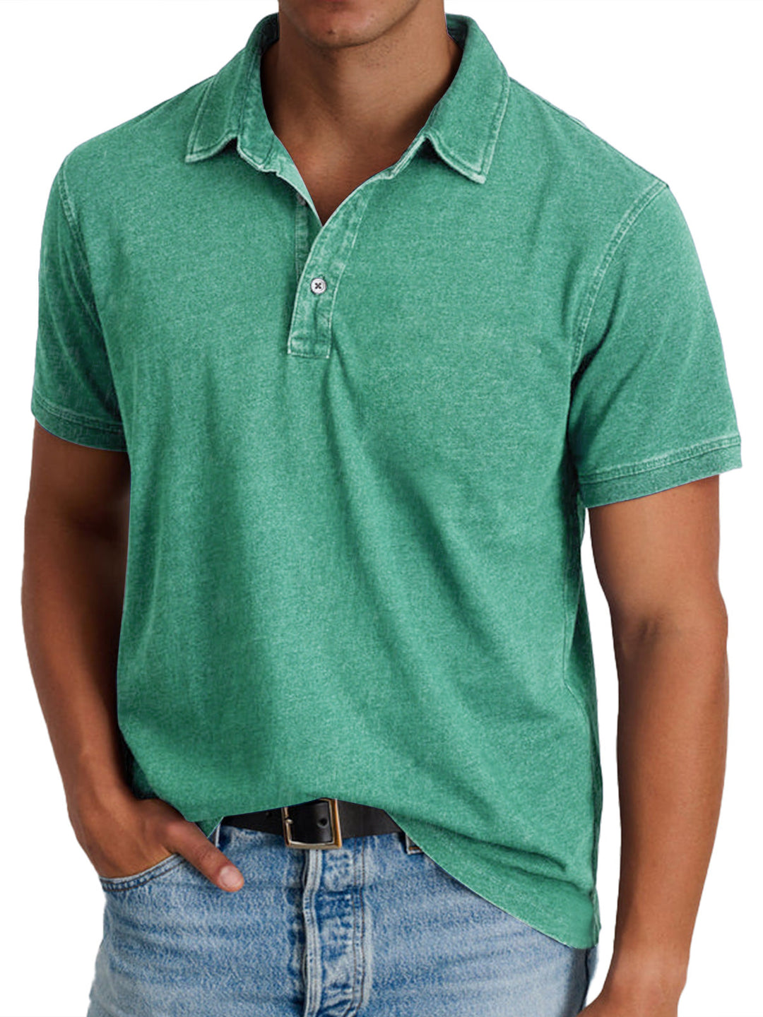 Spencer | Mens Polo Shirts Classic Fit Elegant Cotton Blend 1
