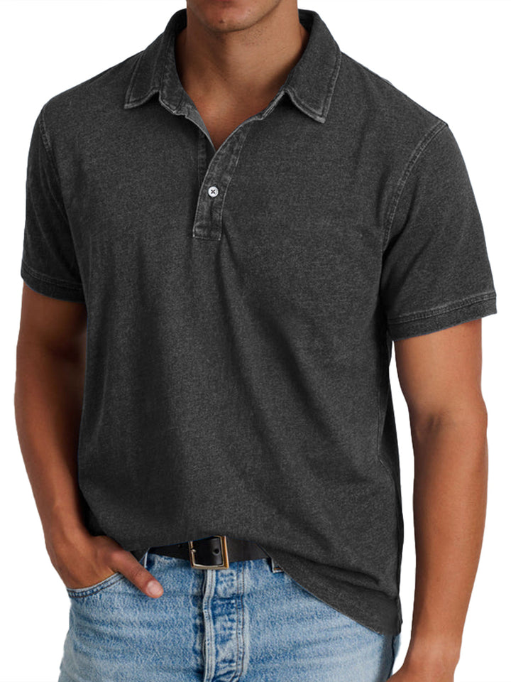 Spencer | Mens Polo Shirts Classic Fit Elegant Cotton Blend 4