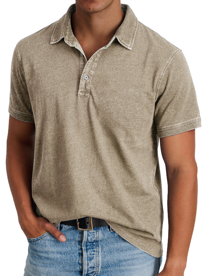 Spencer | Mens Polo Shirts Classic Fit Elegant Cotton Blend 5