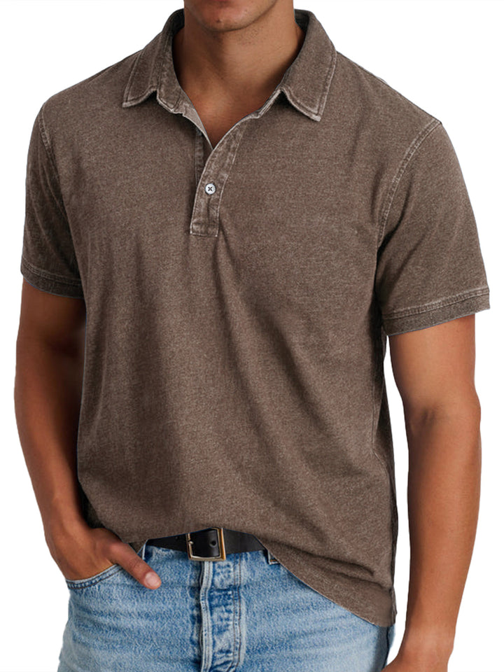 Spencer | Mens Polo Shirts Classic Fit Elegant Cotton Blend 7