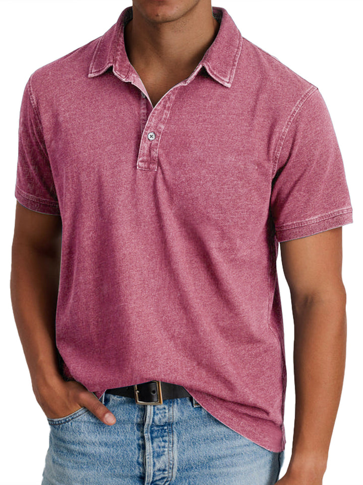 Spencer | Mens Polo Shirts Classic Fit Elegant Cotton Blend 9