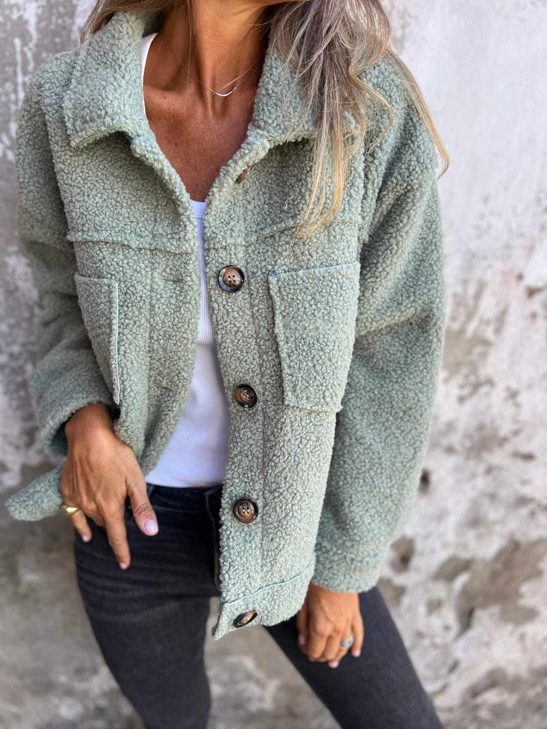 Stephanie | Cozy Fabric, Stylish Autumn Coat 0