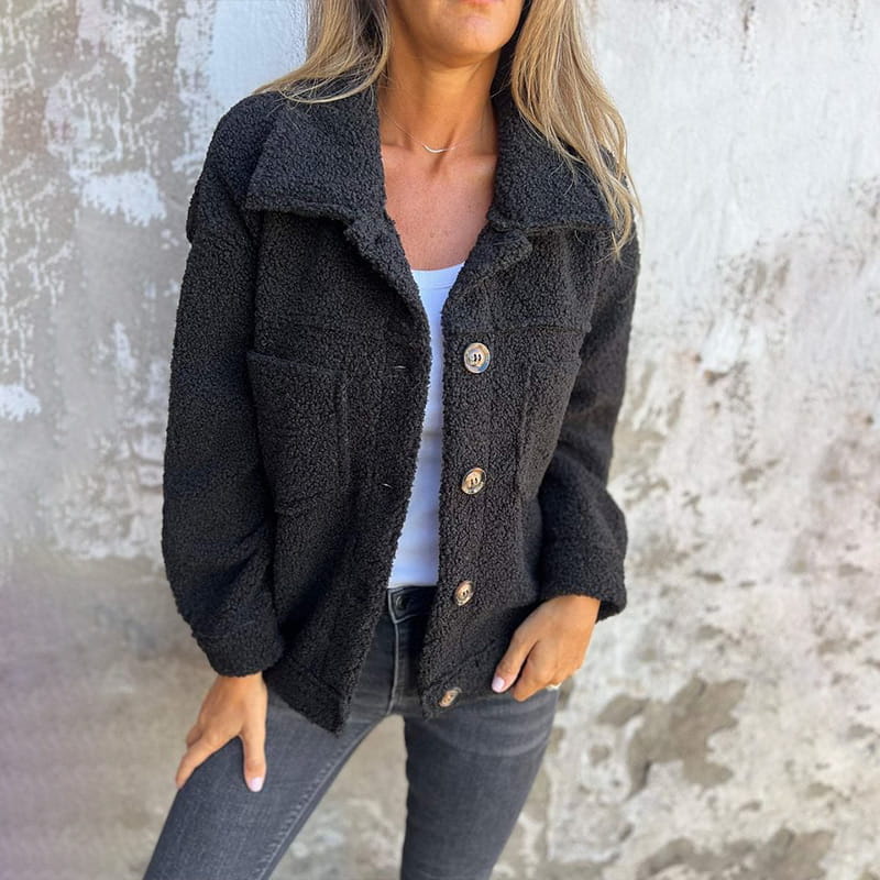 Stephanie | Cozy Fabric, Stylish Autumn Coat 2