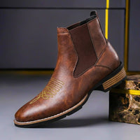 Marcus | Refined And Premium Genuine Leather Boots