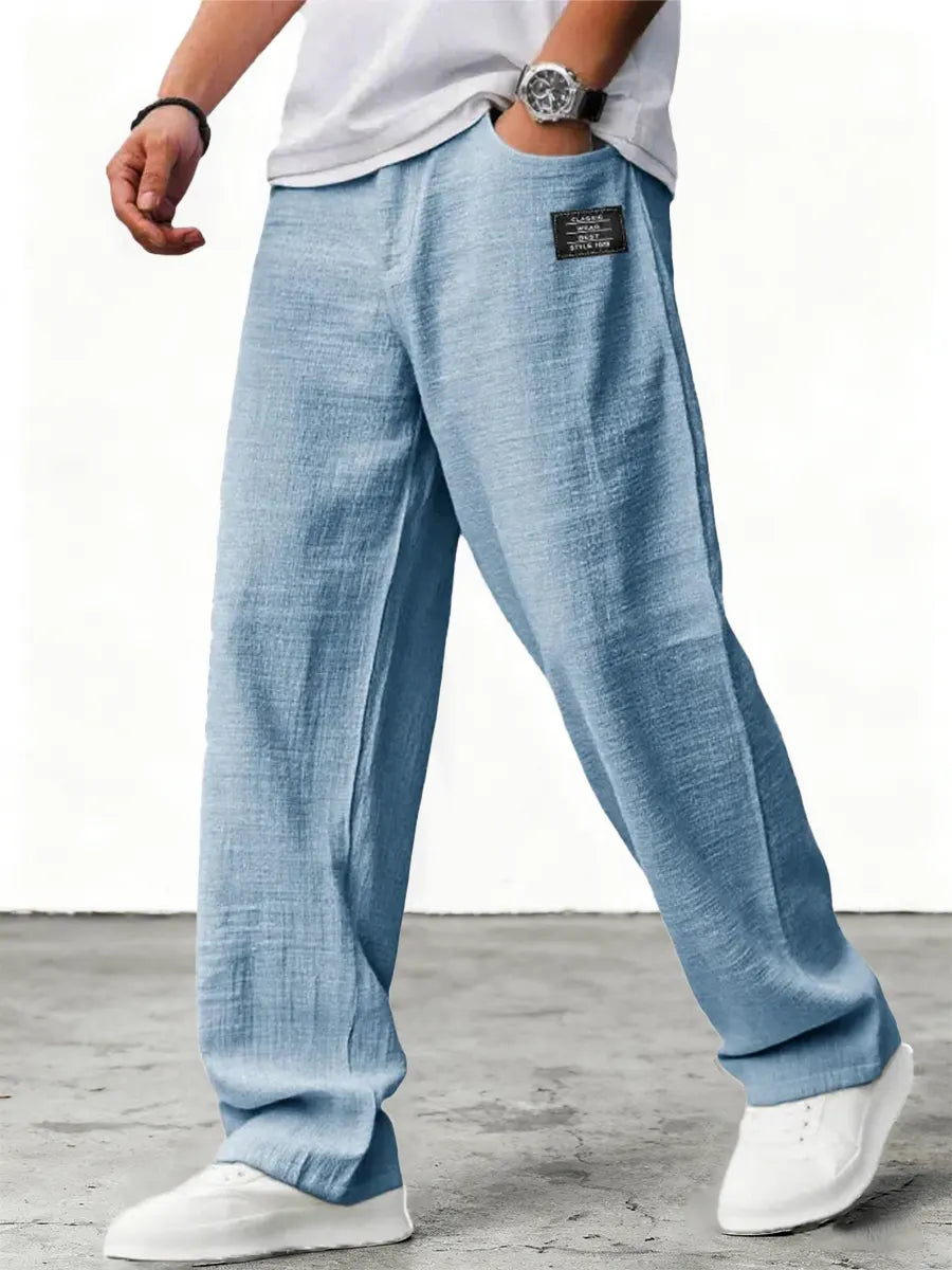 Tim | Breathable and stylish summer linen trousers 0