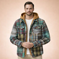 Charles | Veste d’hiver à carreaux intemporelle
