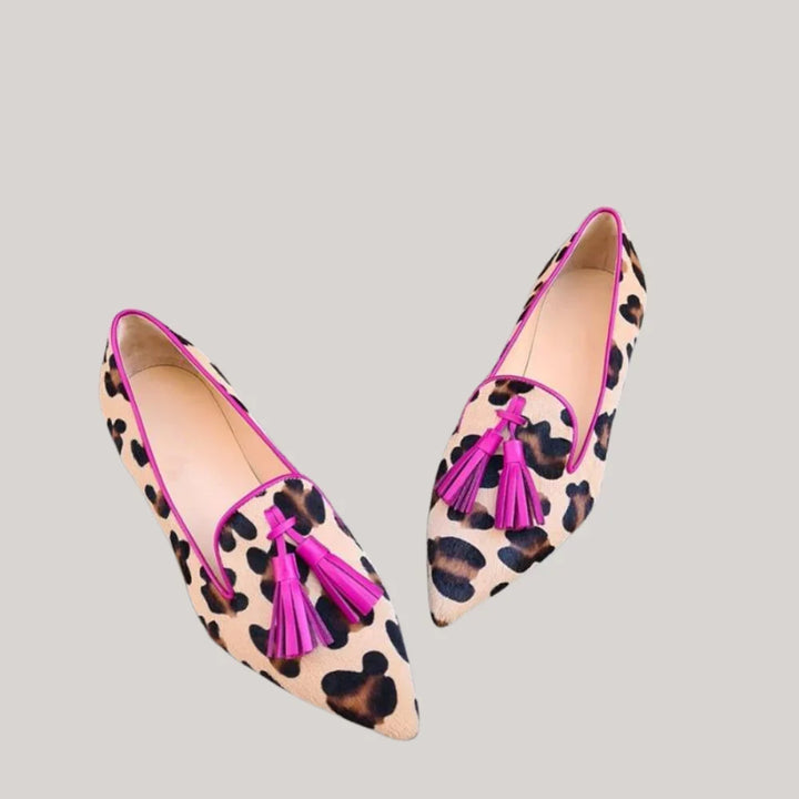 Johanna | Mocassini confortevoli con stampa leopardata