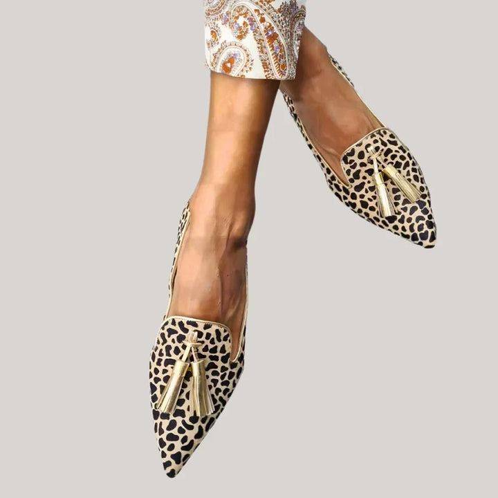 Johanna | Mocassini confortevoli con stampa leopardata