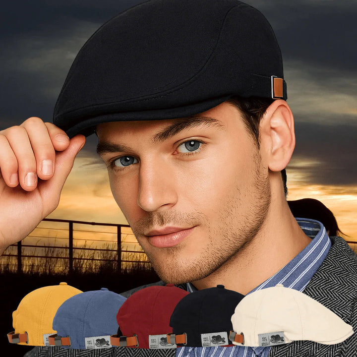 Urban Edge | Flat Cap Scally Cap Cotton Casual Comfortable Fit 1