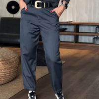 Olivia | Elegant High-Waist Straight Leg Pants