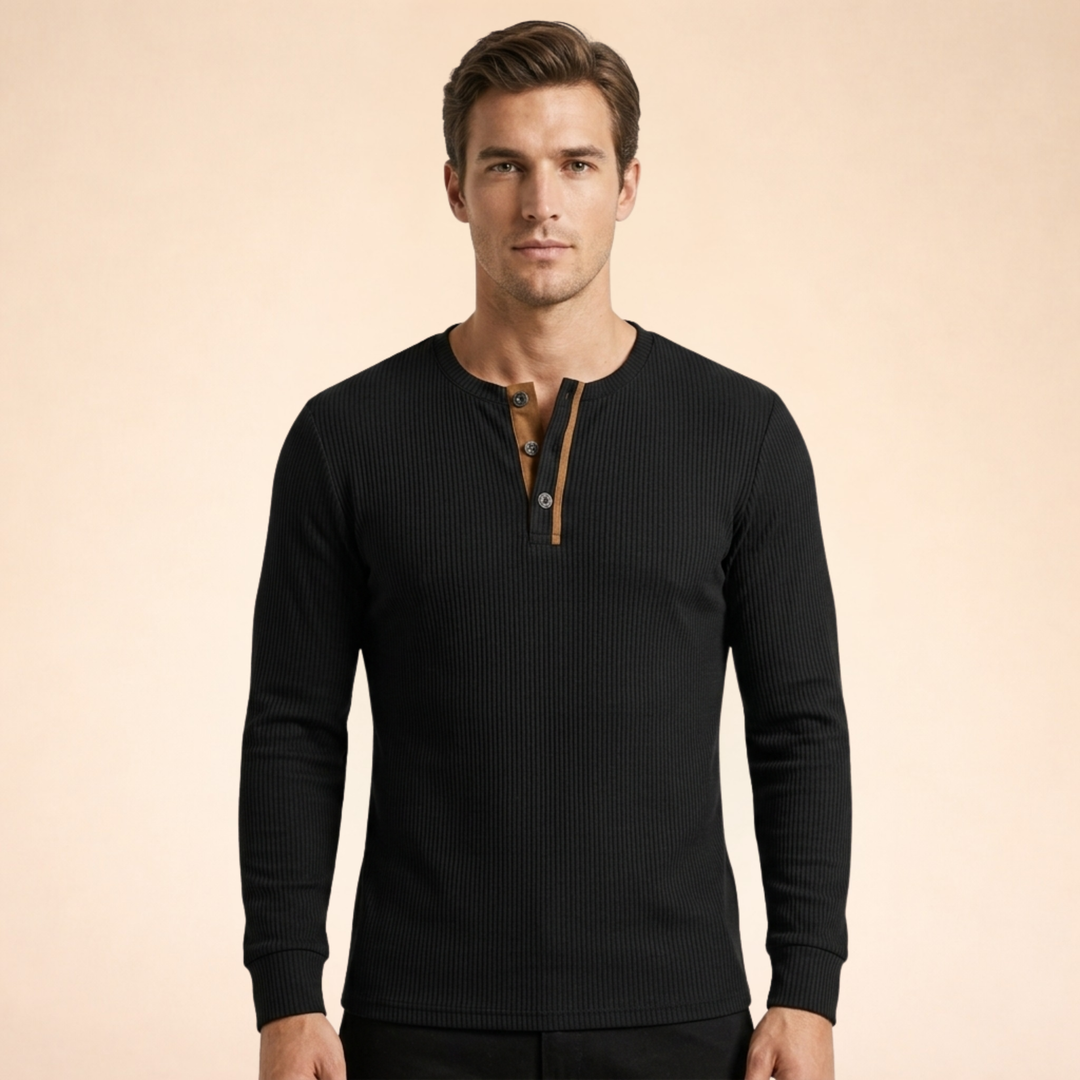 Valenor | Men’s Corduroy Long Sleeve Essential Shirt 1