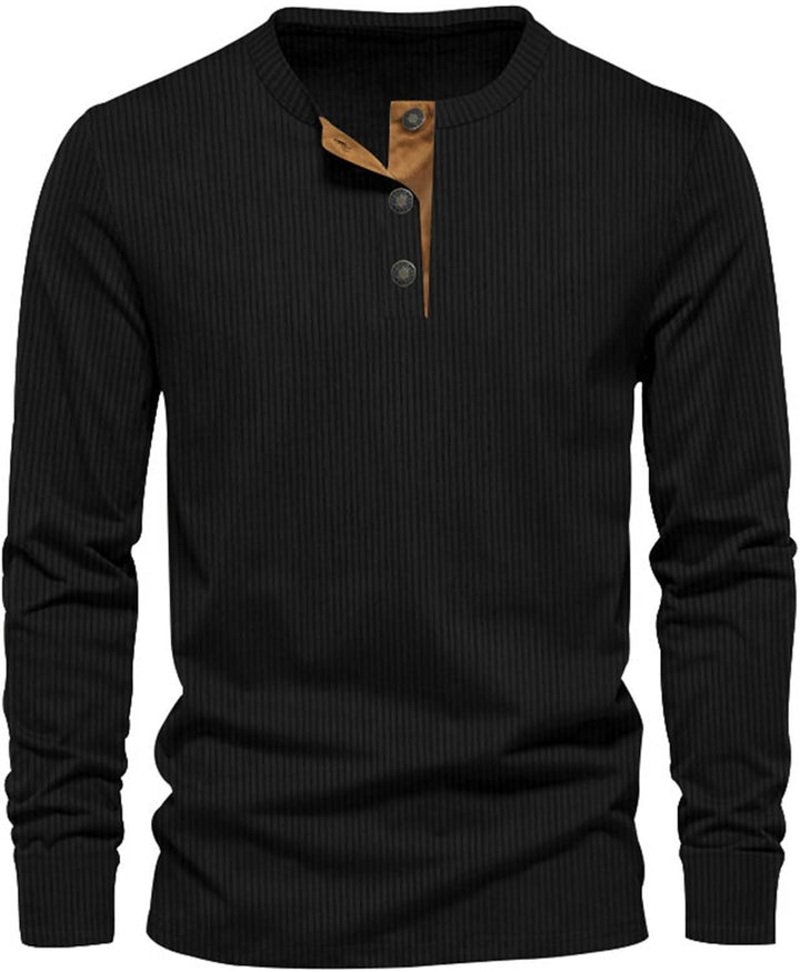 Valenor | Men’s Corduroy Long Sleeve Essential Shirt 7