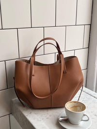 Luna | Sophistication and Vintage Leather Tote Bag