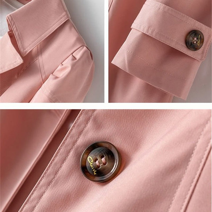 Valerie | Sophisticated and Timeless Classic Trench Coat 4