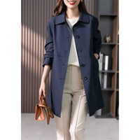 Elina | Trench Coat Impermeabile Senza Tempo