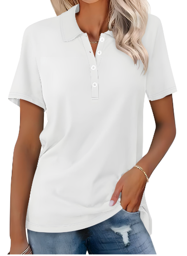 Victoria | Casual wearing soft fabric Polo Shirt 11
