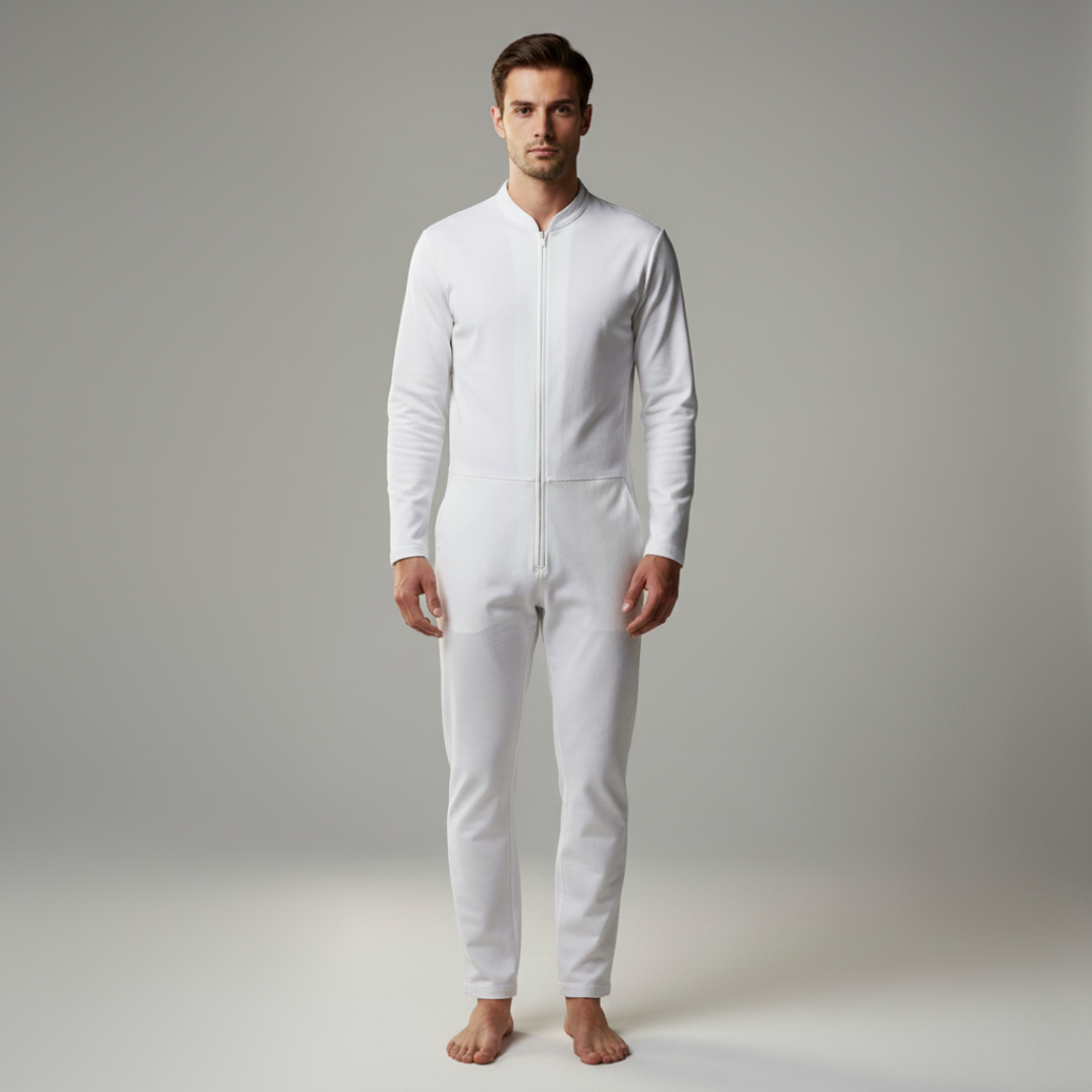 Virello | Men’s Modern Utility Jumpsuit 1