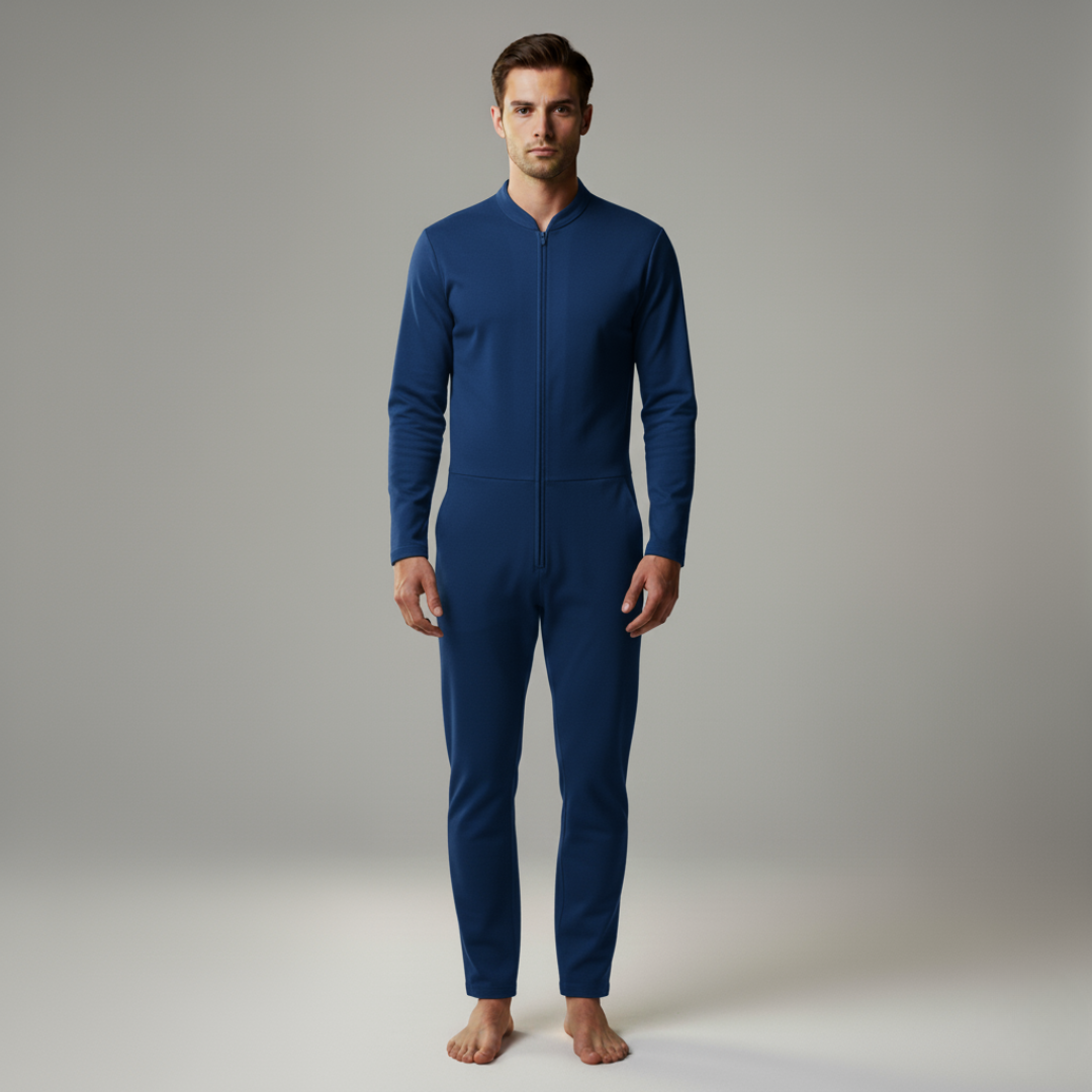 Virello | Men’s Modern Utility Jumpsuit 6