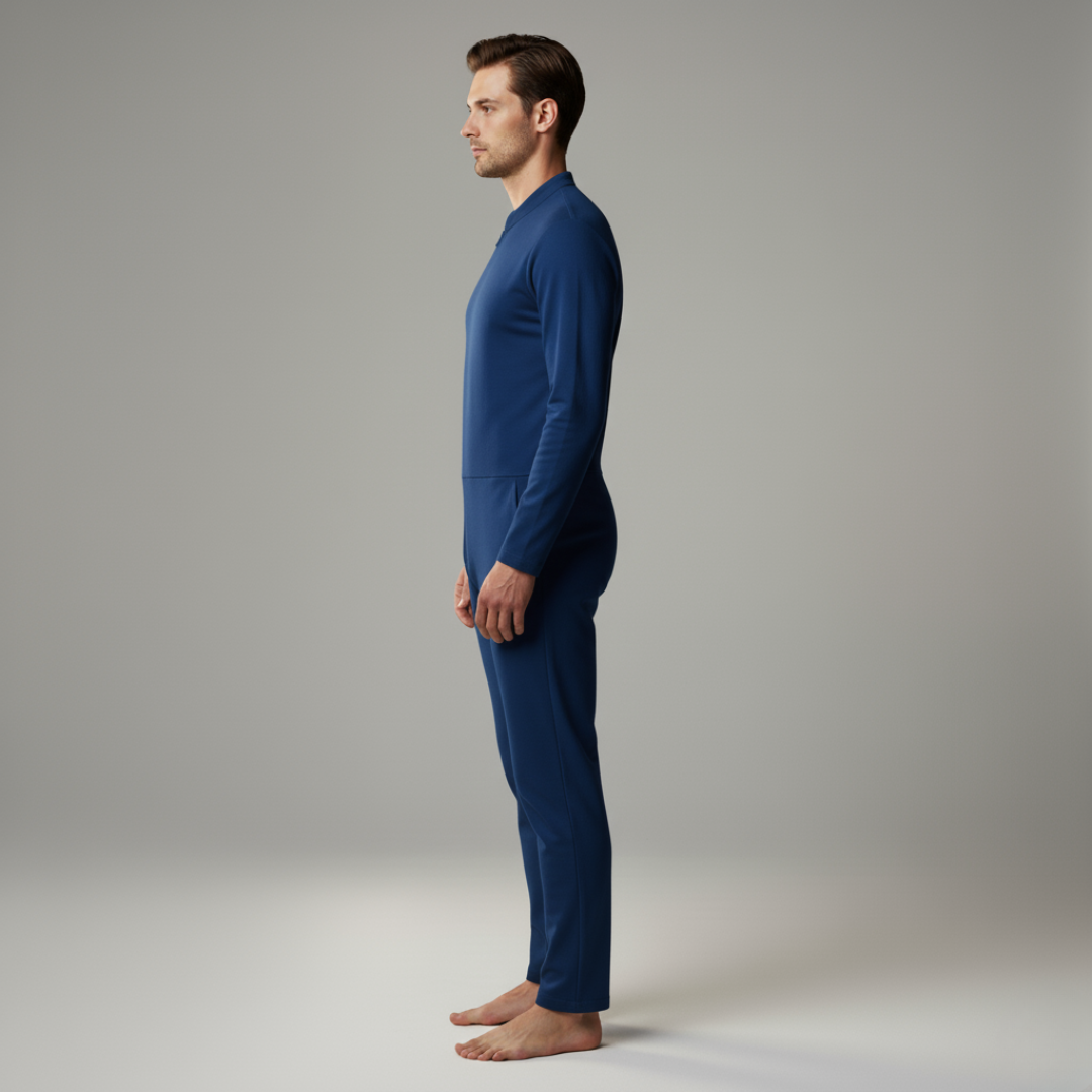 Virello | Men’s Modern Utility Jumpsuit 7