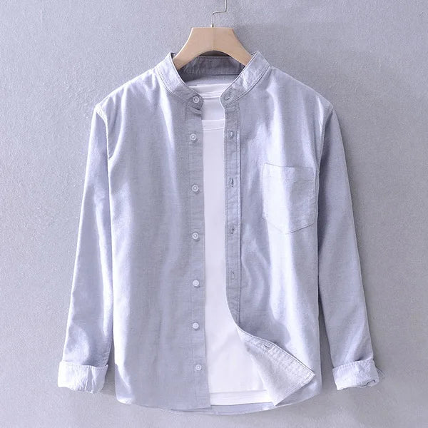 William | Long-sleeved cotton shirt 5