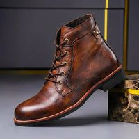 Kevin | Timeless And Premium Polished Leather Boots