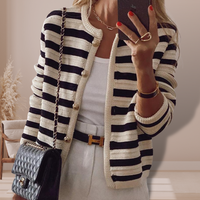 Aria | Cardigan classico a righe