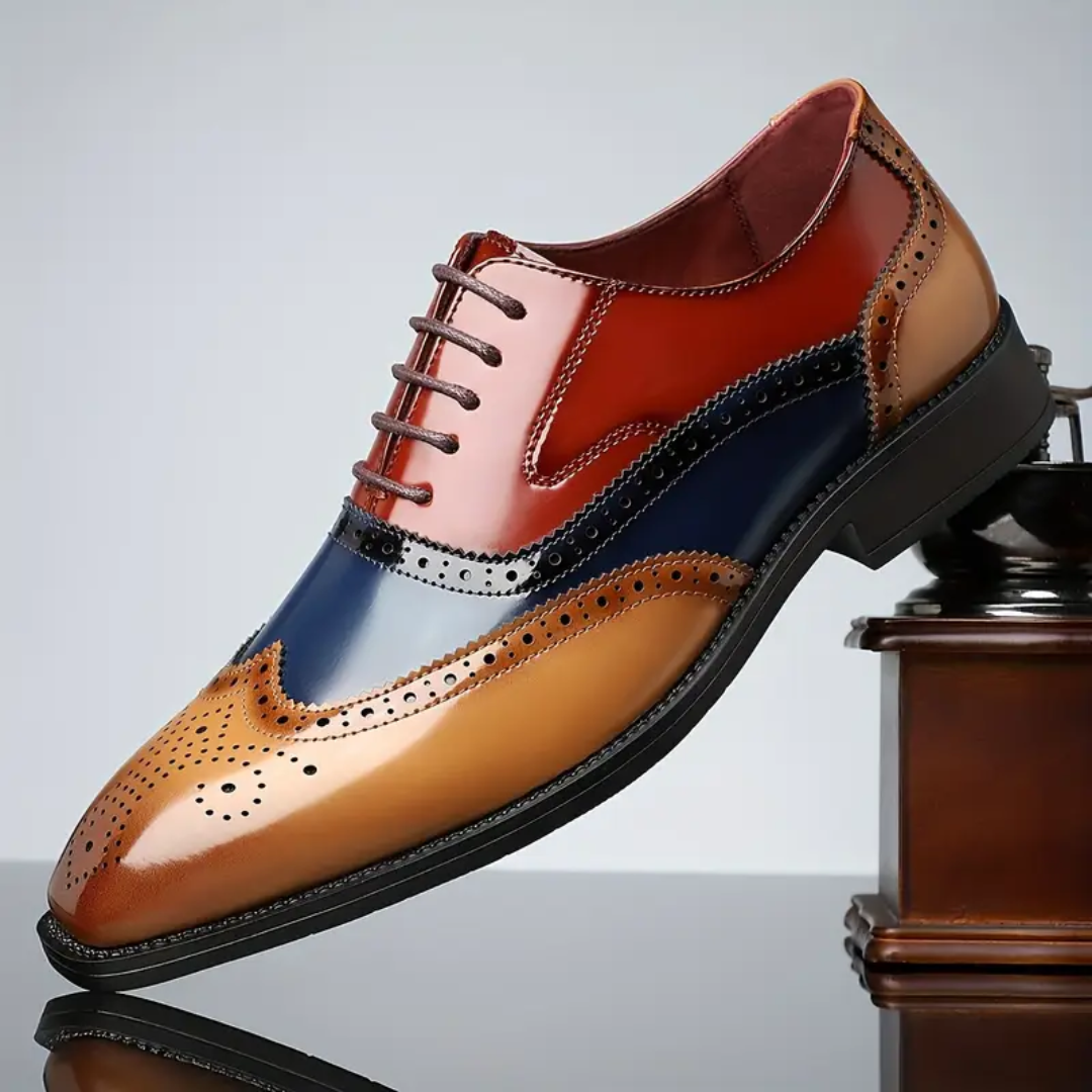 Winston | Men's Shoes Brogues Wingtip Elegant Comfort Fit 0