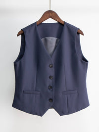 Olivia | Stylish and Refine Tailored Vest Set
