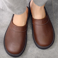 Noah | Stylish and Comfort Leather Slippers