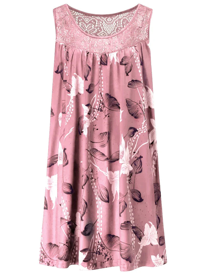 Yvonne | Vibrant and Elegant Floral Lace Maxi Dress 8
