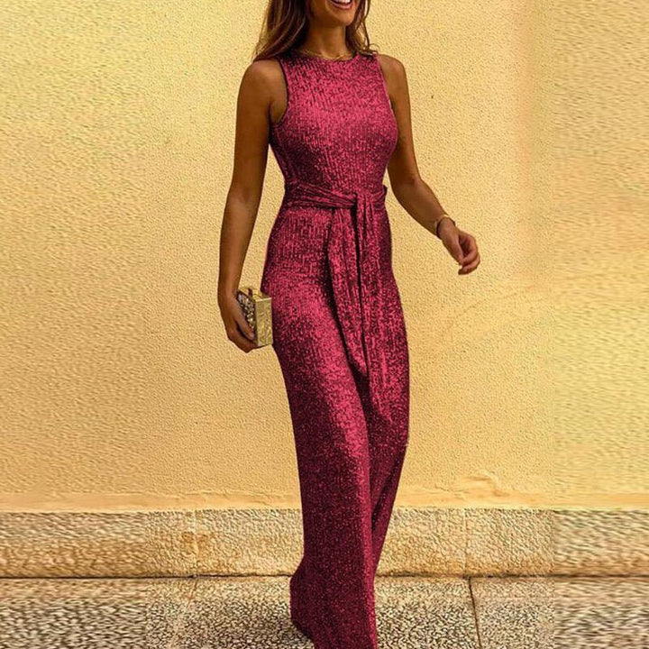 Zara | Glamorous Sparkle and Elegant Sequin Jumpsuit 3
