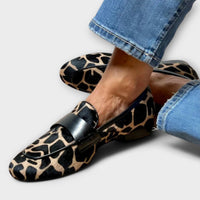 Chiara | Stylish And Comfortable Leopard Print Loafers