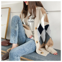 Olivia | Kuscheliger und modischer Oversize-Cardigan mit Knöpfen