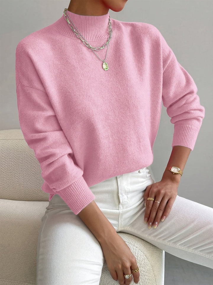 Elisabeth | Turtleneck Sweater – Relaxed Fit for Women