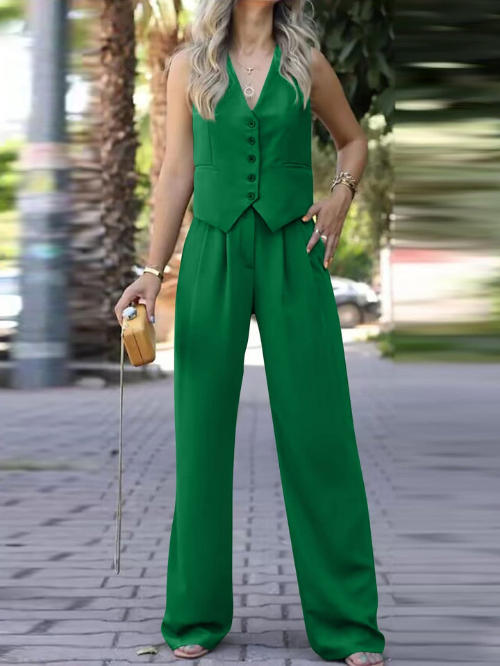 Freya | Elegante e moderno completo pantalone a due pezzi