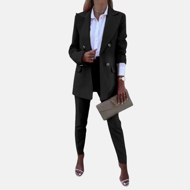 Amelia | Raffinato e sartoriale completo con blazer a due pezzi